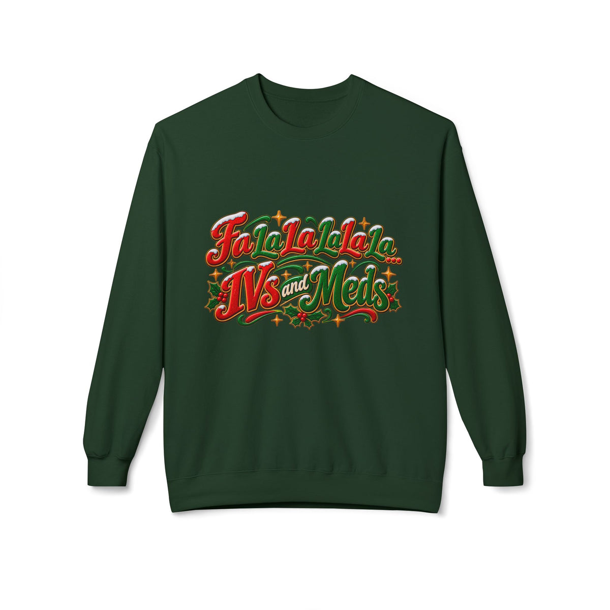 Fa La La La La Christmas Crewneck Sweatshirt