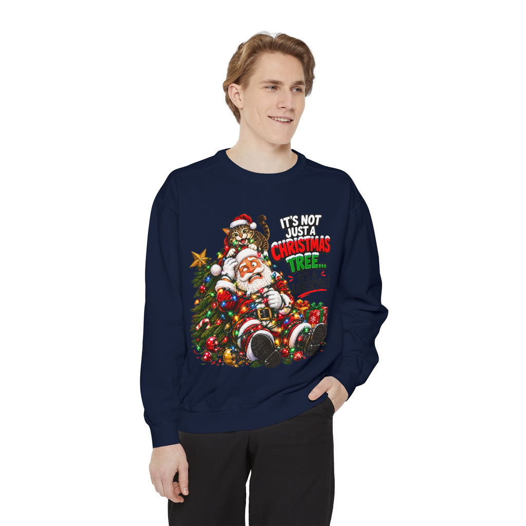It’s Not Just a Christmas Tree It’s a Lifestyle Christmas Sweatshirt