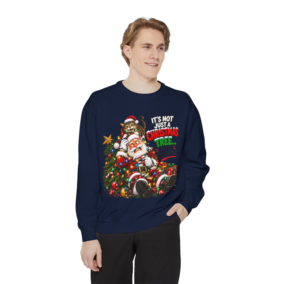 It’s Not Just a Christmas Tree It’s a Lifestyle Christmas Sweatshirt