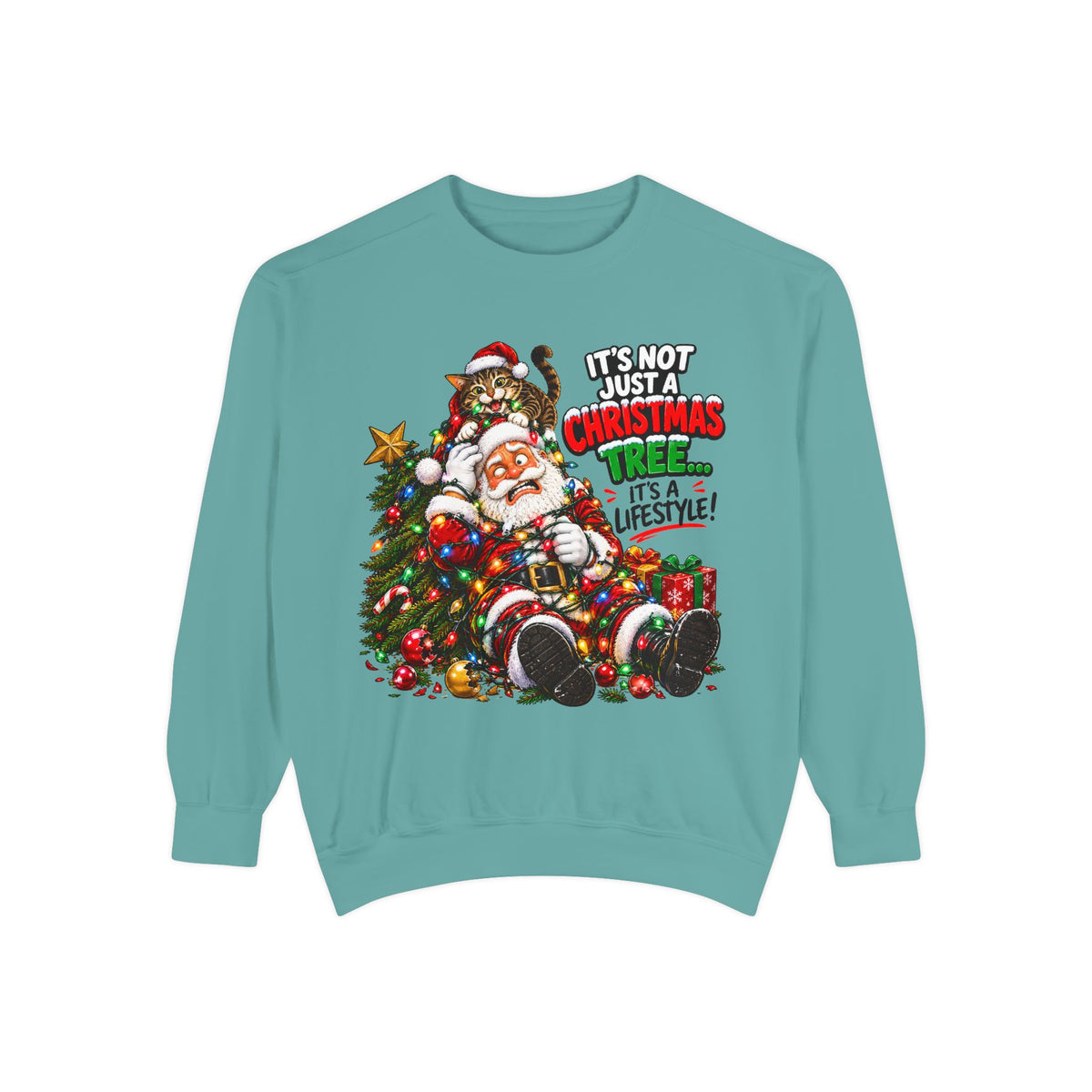 It’s Not Just a Christmas Tree It’s a Lifestyle Christmas Sweatshirt