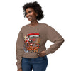 Christmas Shopping Santa Crewneck Sweatshirt
