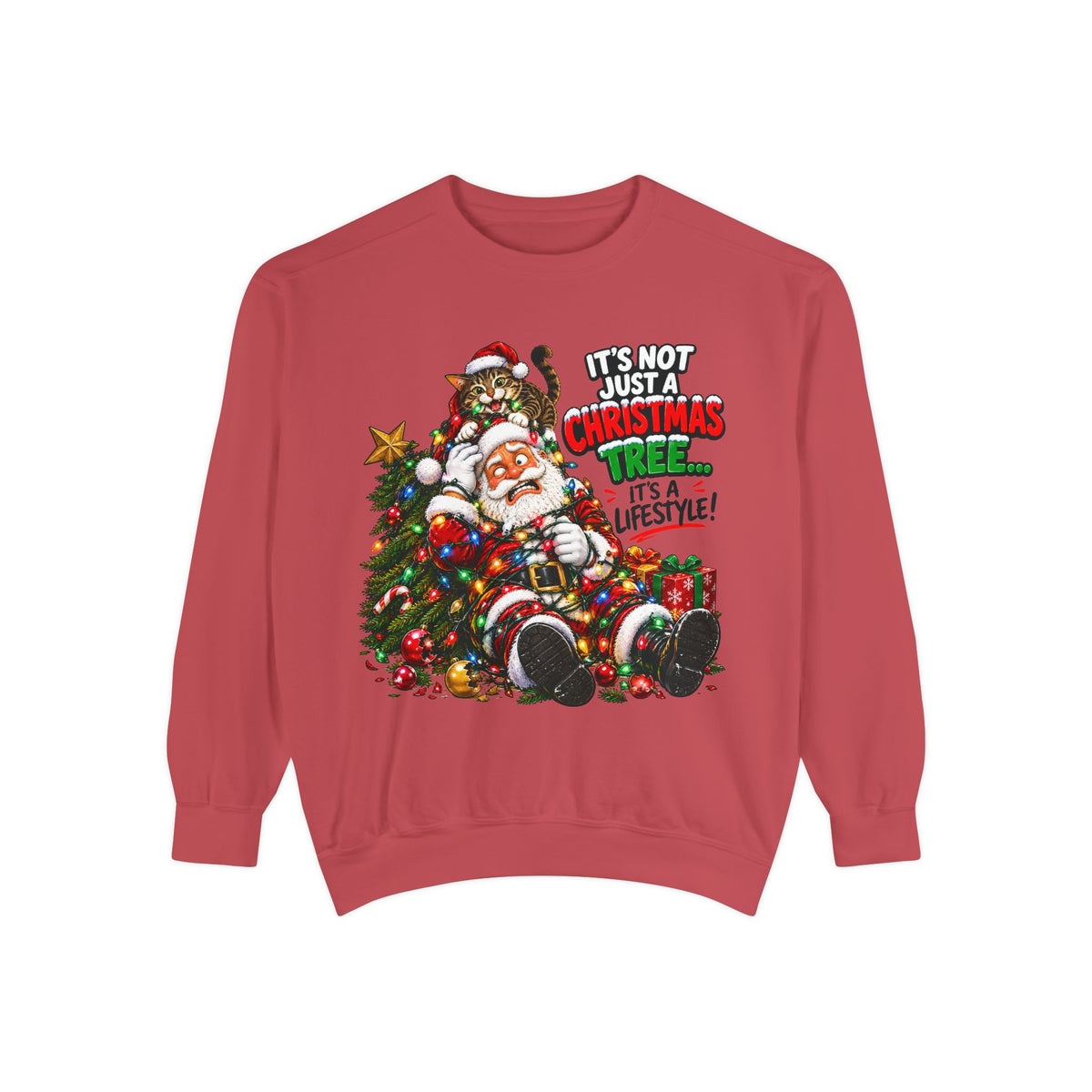 It’s Not Just a Christmas Tree It’s a Lifestyle Christmas Sweatshirt