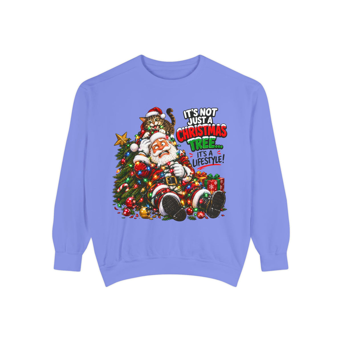 It’s Not Just a Christmas Tree It’s a Lifestyle Christmas Sweatshirt