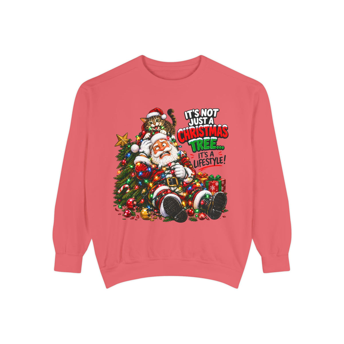 It’s Not Just a Christmas Tree It’s a Lifestyle Christmas Sweatshirt