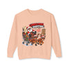 Christmas Shopping Santa Crewneck Sweatshirt