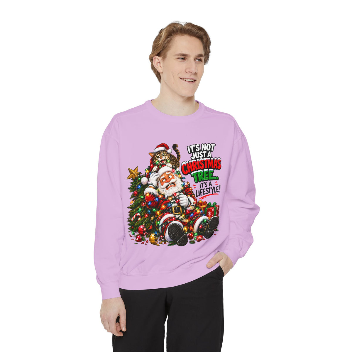 It’s Not Just a Christmas Tree It’s a Lifestyle Christmas Sweatshirt