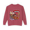 Christmas Shopping Santa Crewneck Sweatshirt