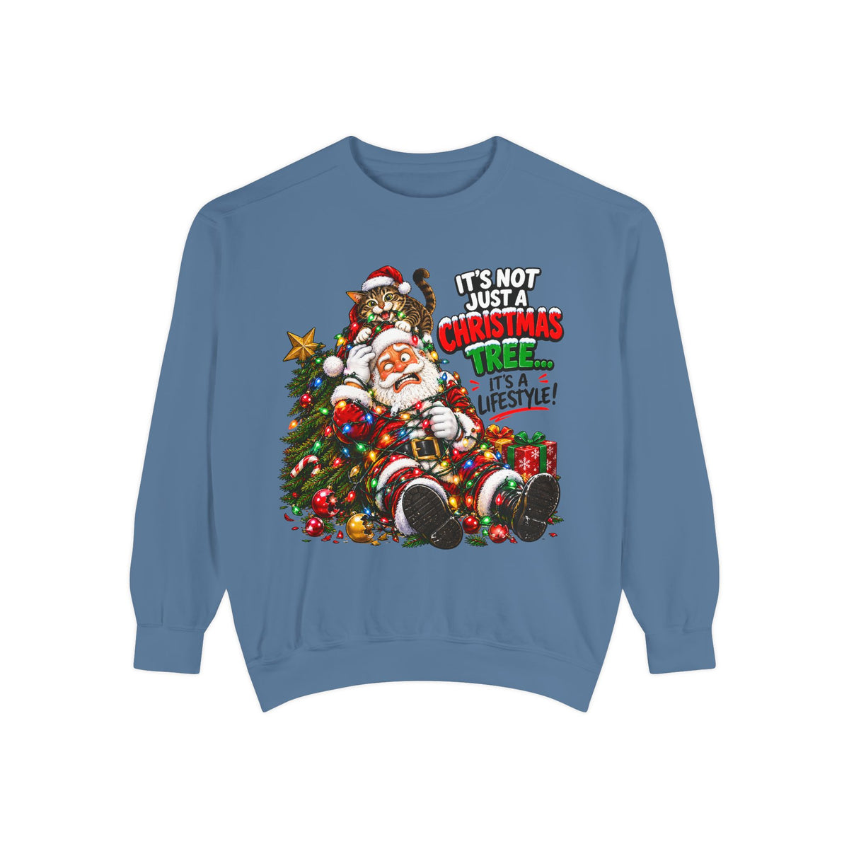 It’s Not Just a Christmas Tree It’s a Lifestyle Christmas Sweatshirt