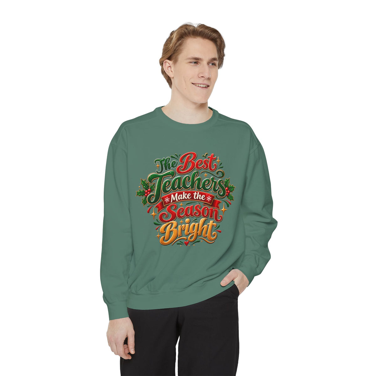 The Best Teachers Make the Season Bright Christmas Sweatshirt