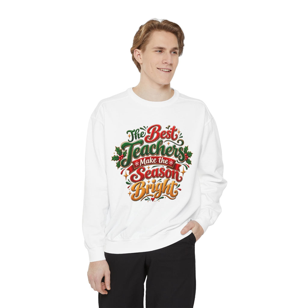 The Best Teachers Make the Season Bright Christmas Sweatshirt