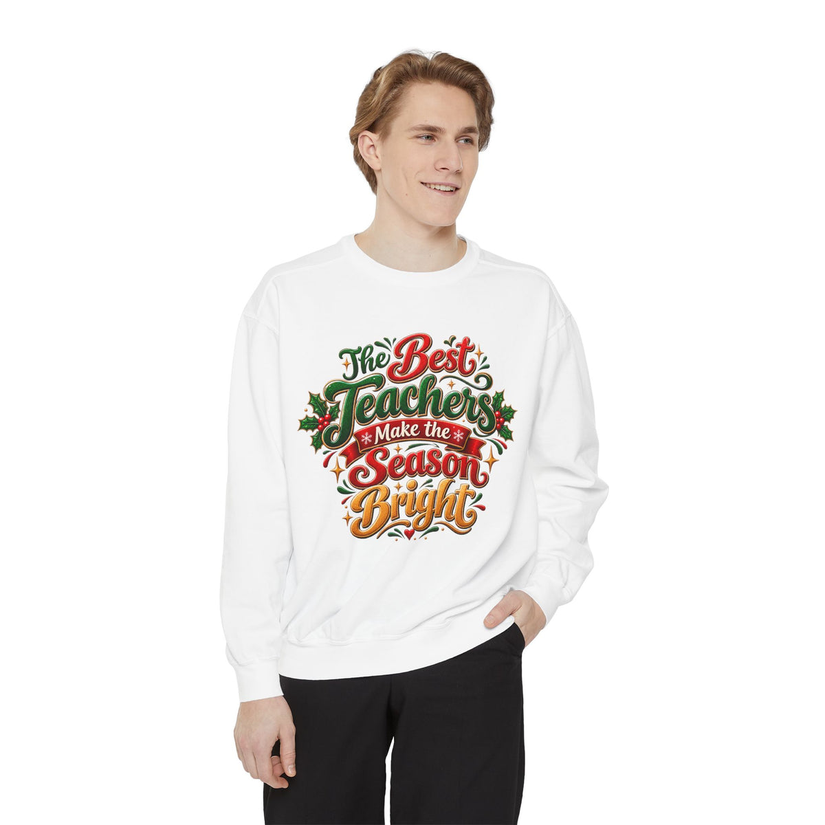 The Best Teachers Make the Season Bright Christmas Sweatshirt