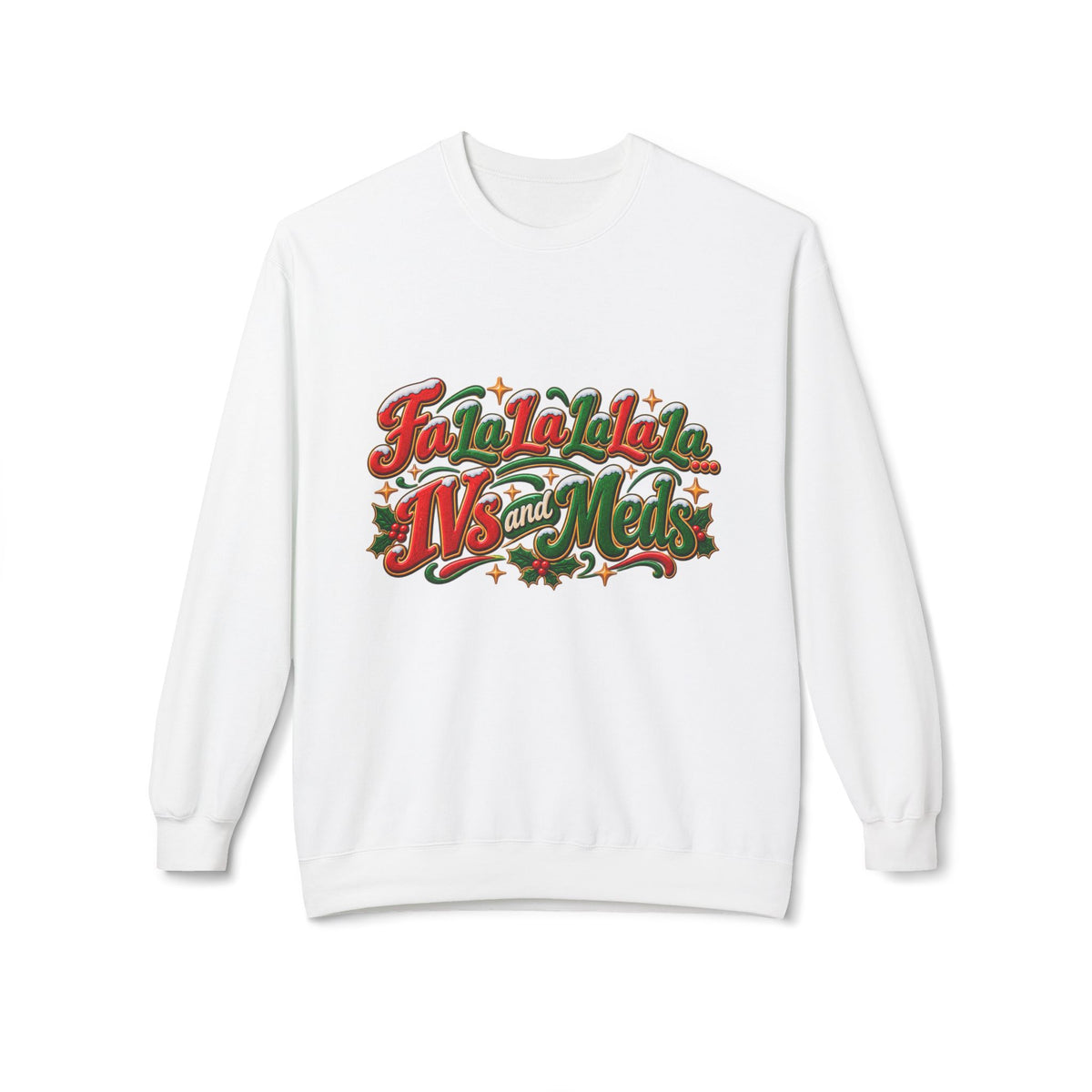 Fa La La La La Christmas Crewneck Sweatshirt