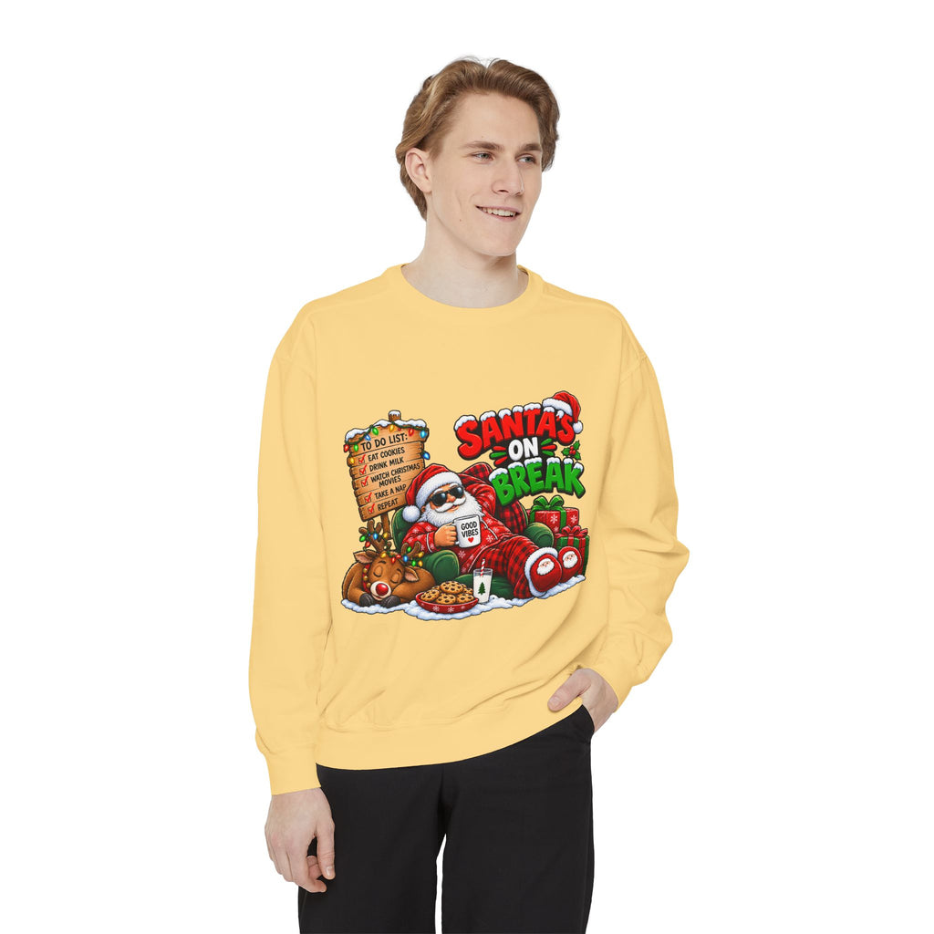Santa’s Day Off Christmas Sweatshirt
