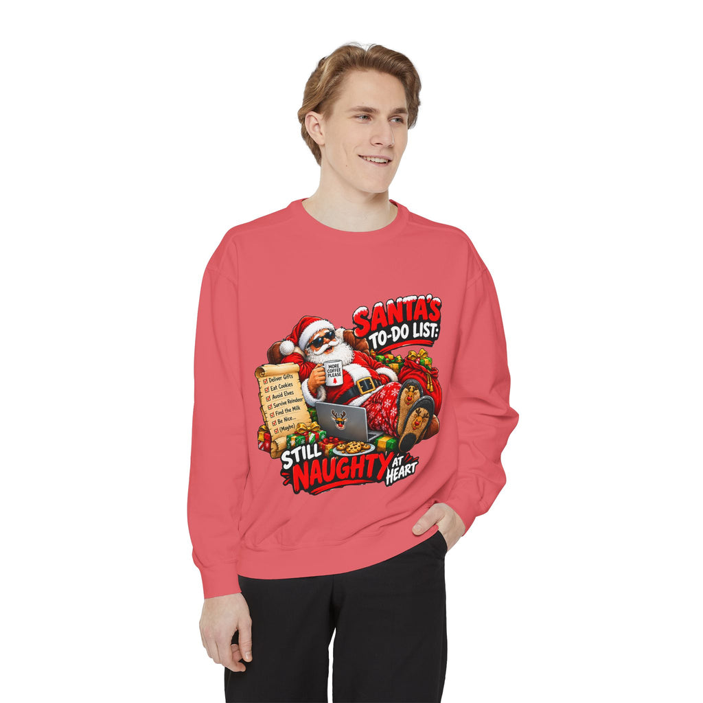 Santa’s Naughty List Christmas Sweatshirt