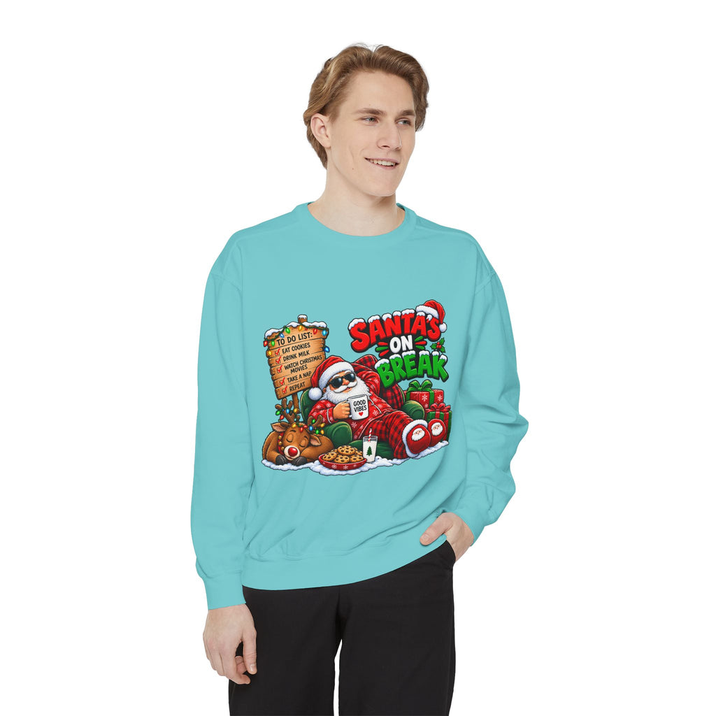 Santa’s Day Off Christmas Sweatshirt