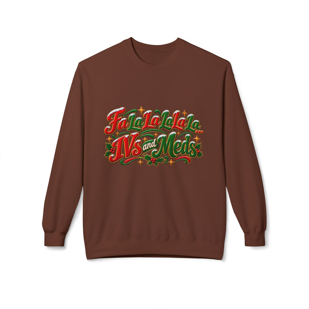 Fa La La La La Christmas Crewneck Sweatshirt