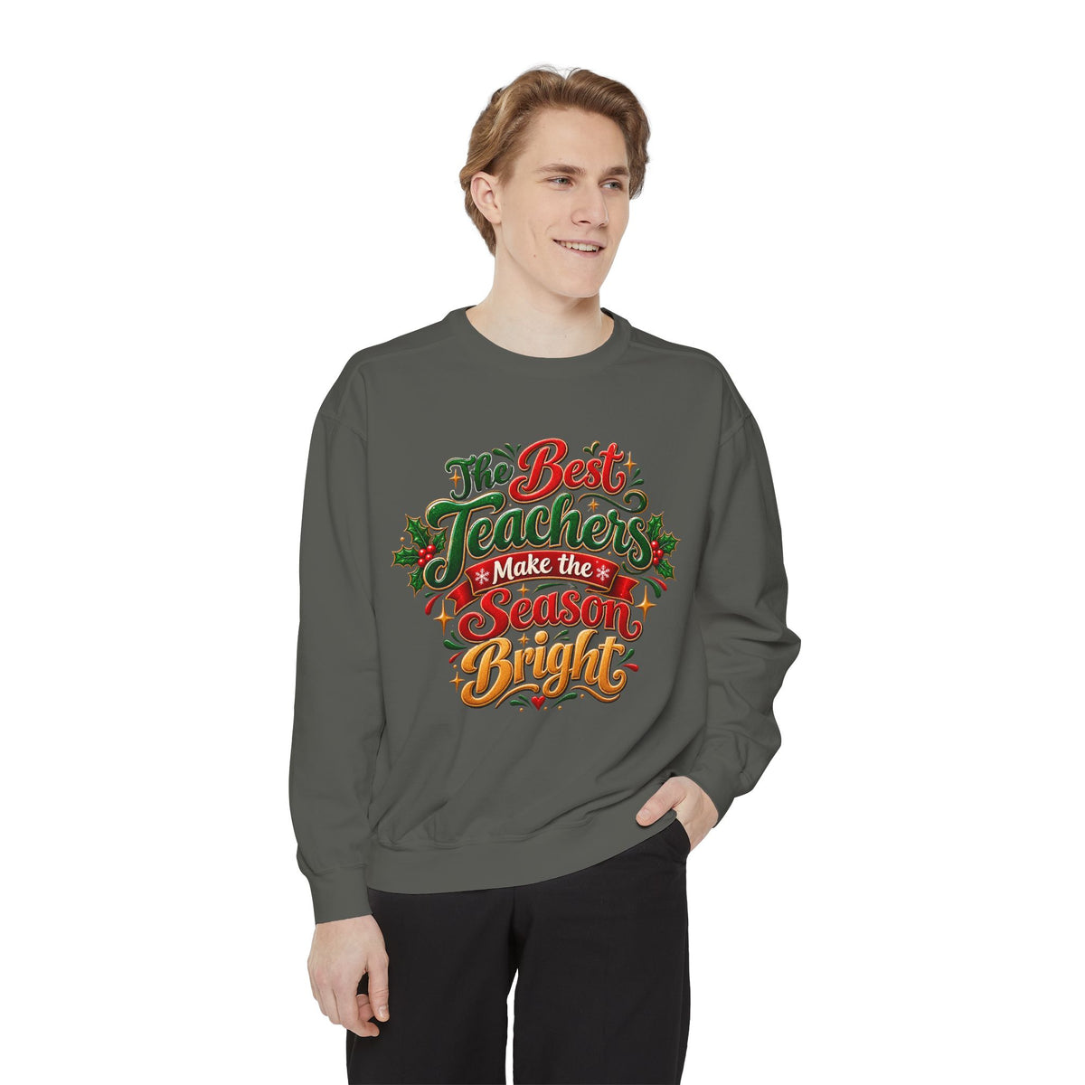 The Best Teachers Make the Season Bright Christmas Sweatshirt