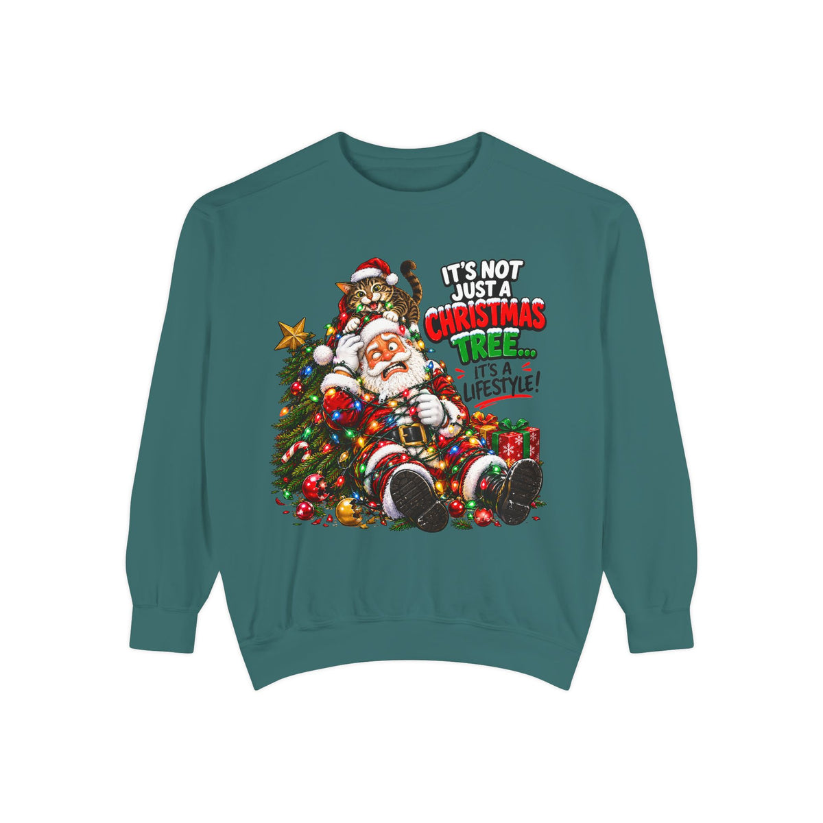 It’s Not Just a Christmas Tree It’s a Lifestyle Christmas Sweatshirt