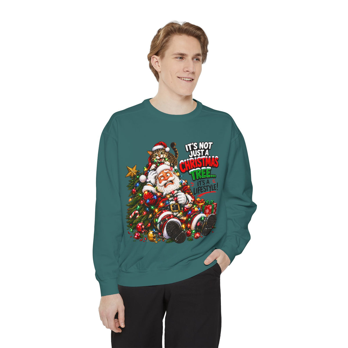It’s Not Just a Christmas Tree It’s a Lifestyle Christmas Sweatshirt