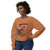 Christmas Shopping Santa Crewneck Sweatshirt