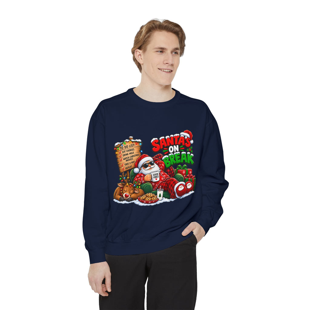 Santa’s Day Off Christmas Sweatshirt