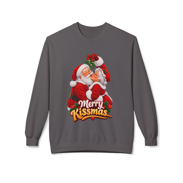 Merry Kissmas Santa Christmas Sweatshirt