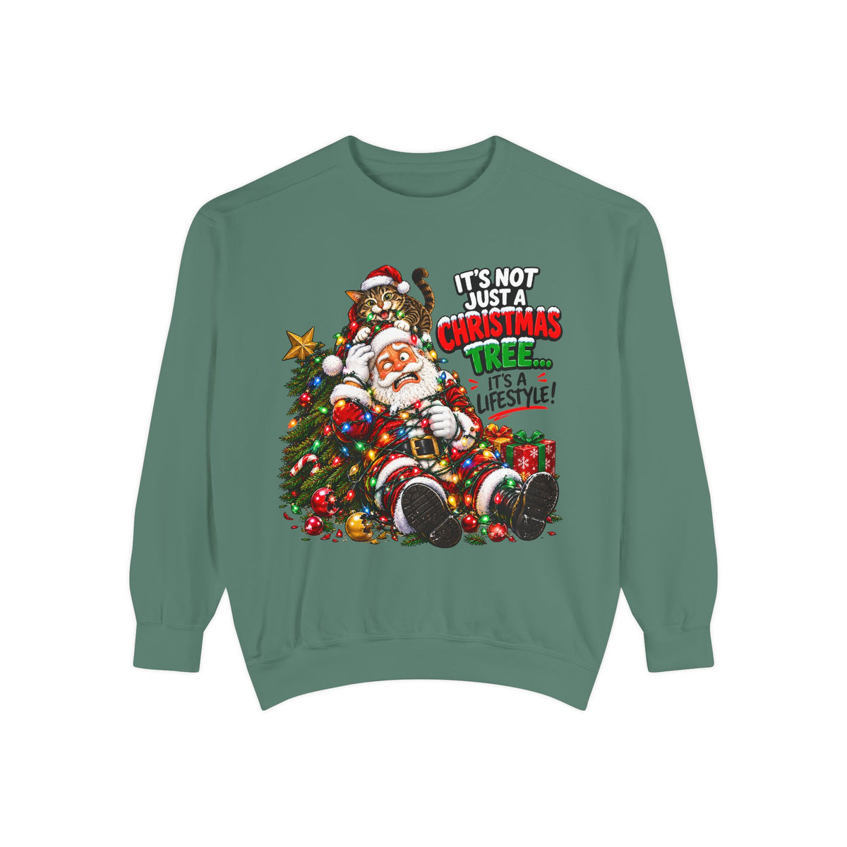 It’s Not Just a Christmas Tree It’s a Lifestyle Christmas Sweatshirt