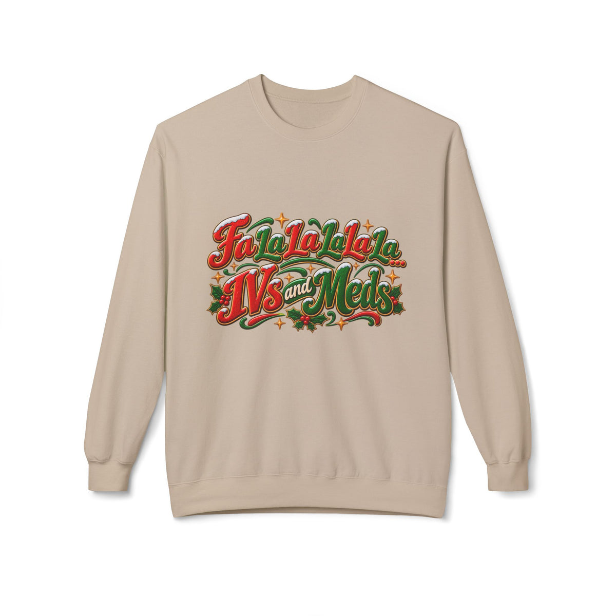 Fa La La La La Christmas Crewneck Sweatshirt