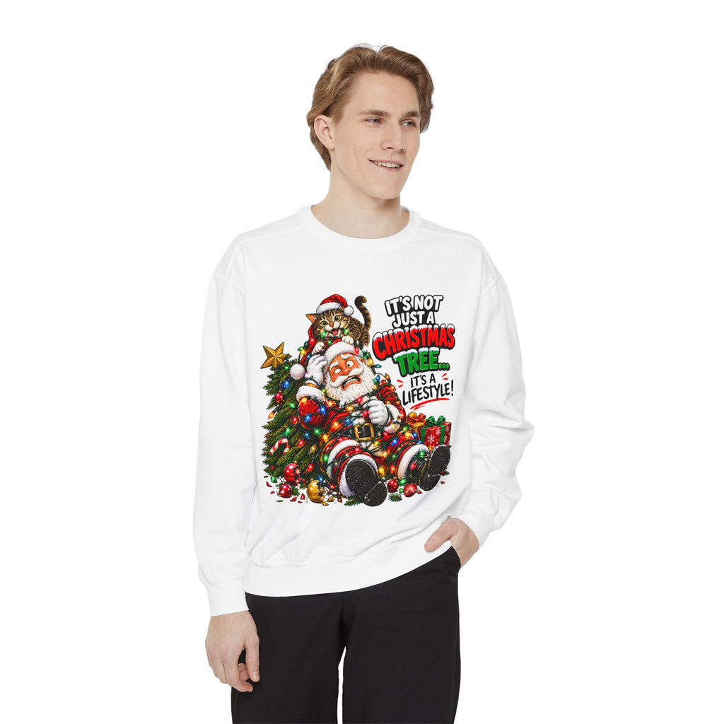 It’s Not Just a Christmas Tree It’s a Lifestyle Christmas Sweatshirt