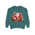 Merry Christmas Santa and Kids Holiday Sweatshirt