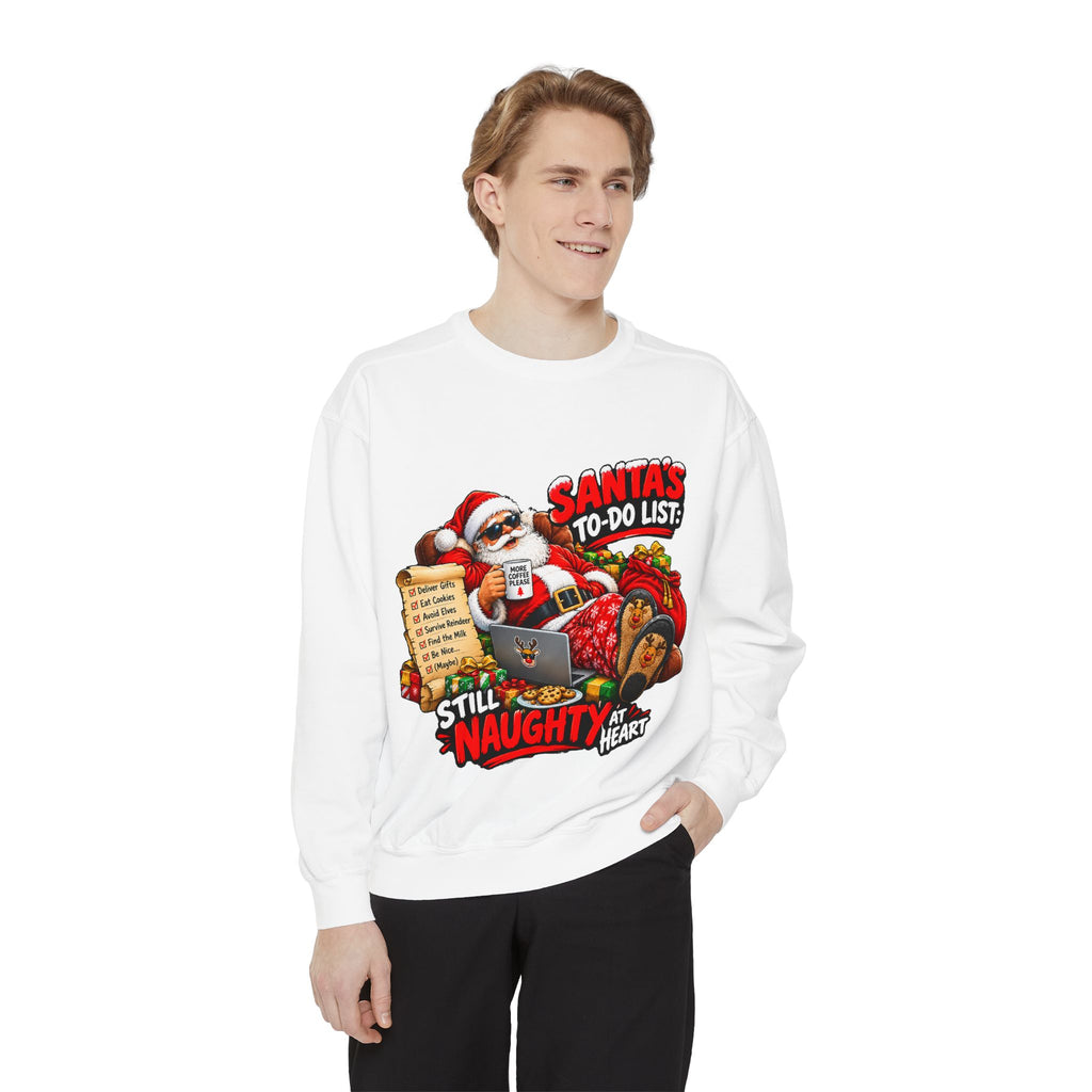 Santa’s Naughty List Christmas Sweatshirt
