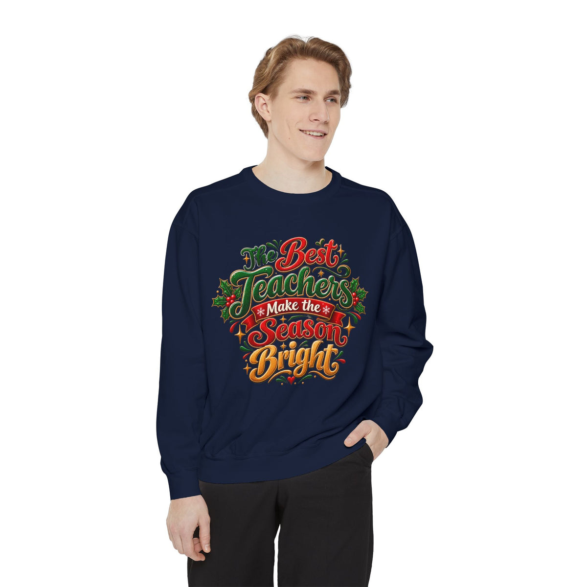 The Best Teachers Make the Season Bright Christmas Sweatshirt