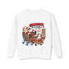 Christmas Shopping Santa Crewneck Sweatshirt