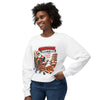 Christmas Shopping Santa Crewneck Sweatshirt