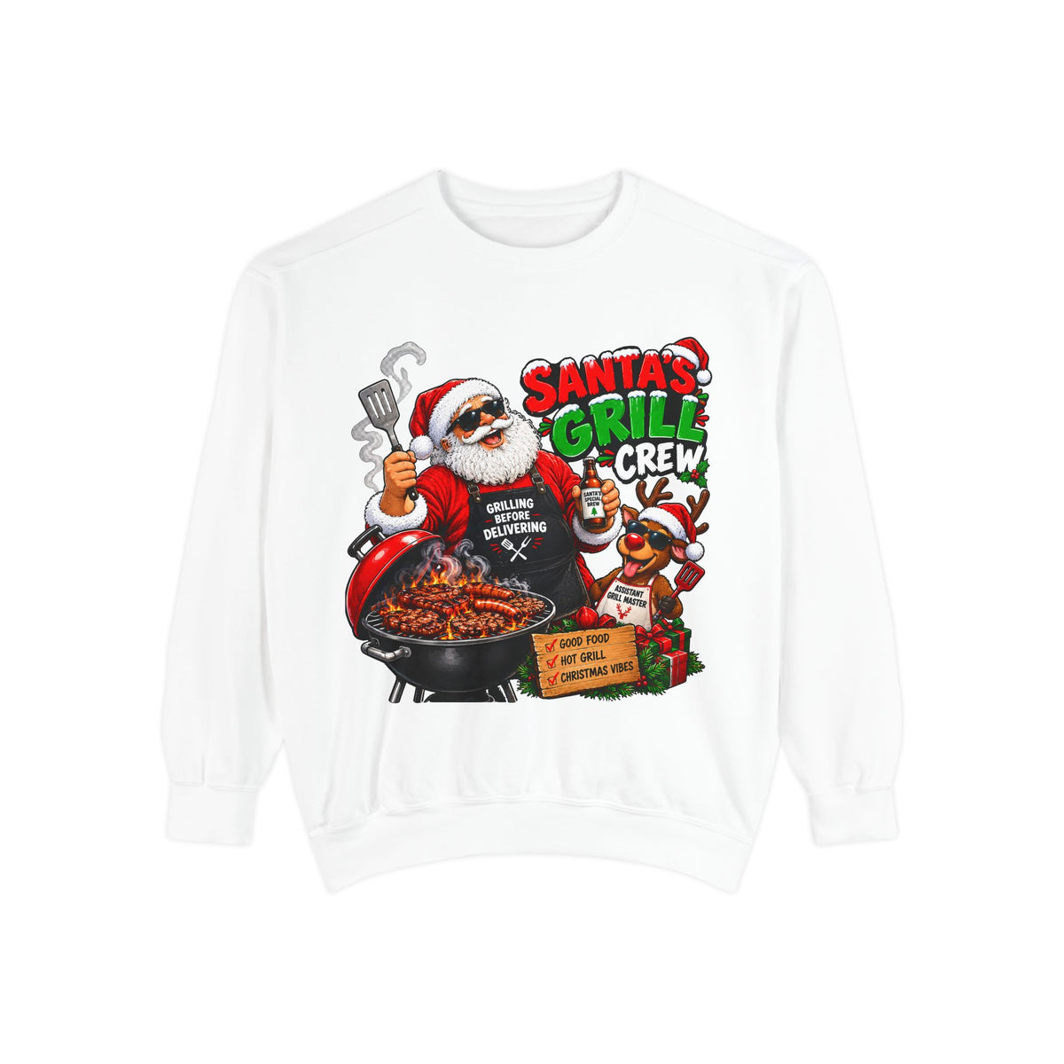 Unisex Garment-Dyed Sweatshirt