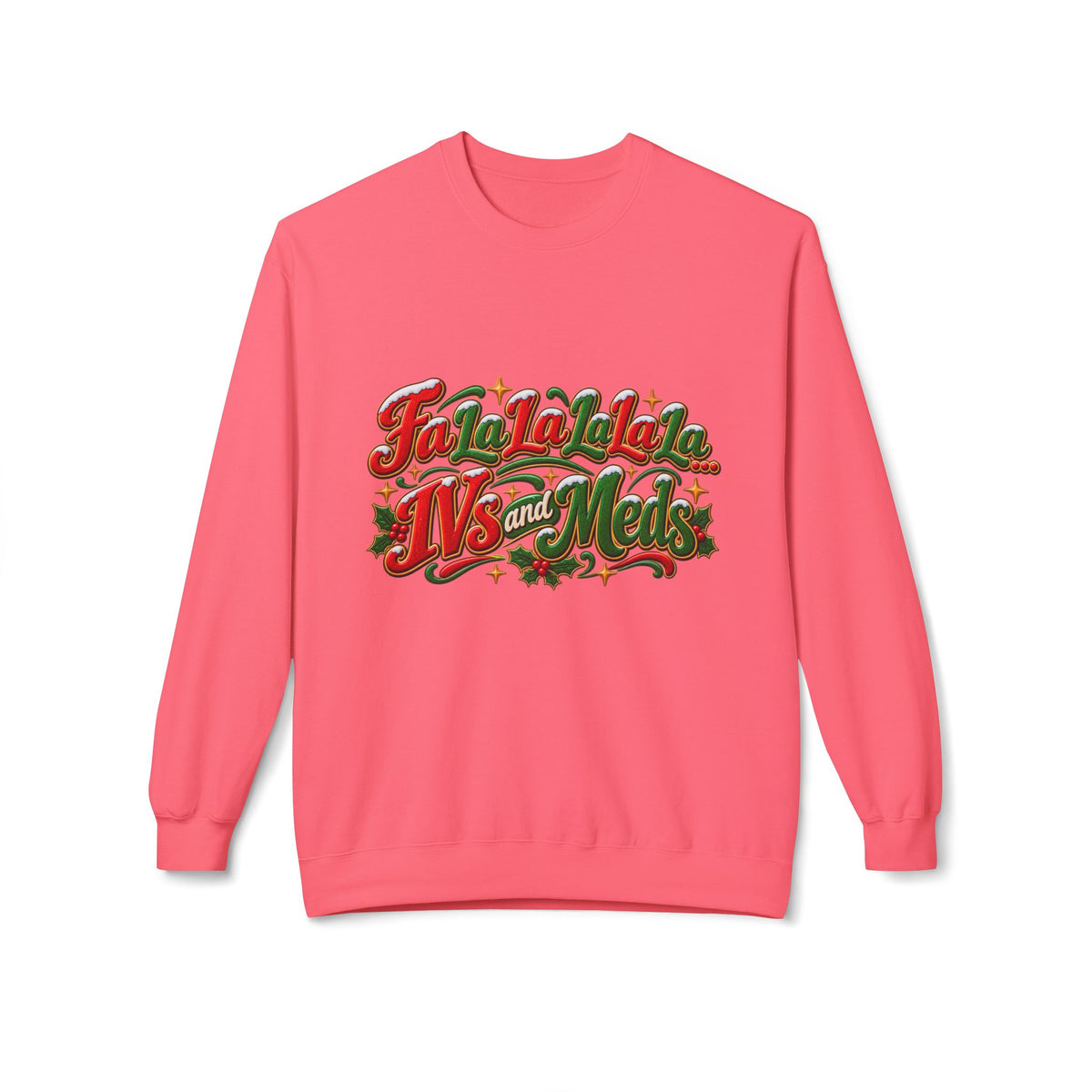 Fa La La La La Christmas Crewneck Sweatshirt