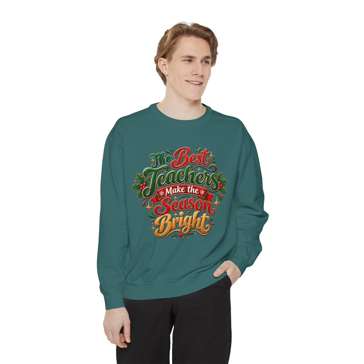 The Best Teachers Make the Season Bright Christmas Sweatshirt