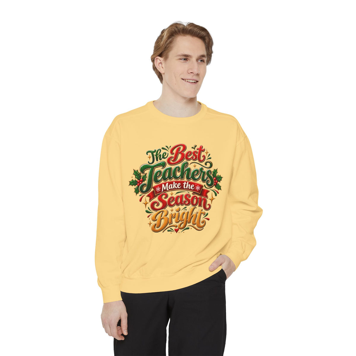The Best Teachers Make the Season Bright Christmas Sweatshirt
