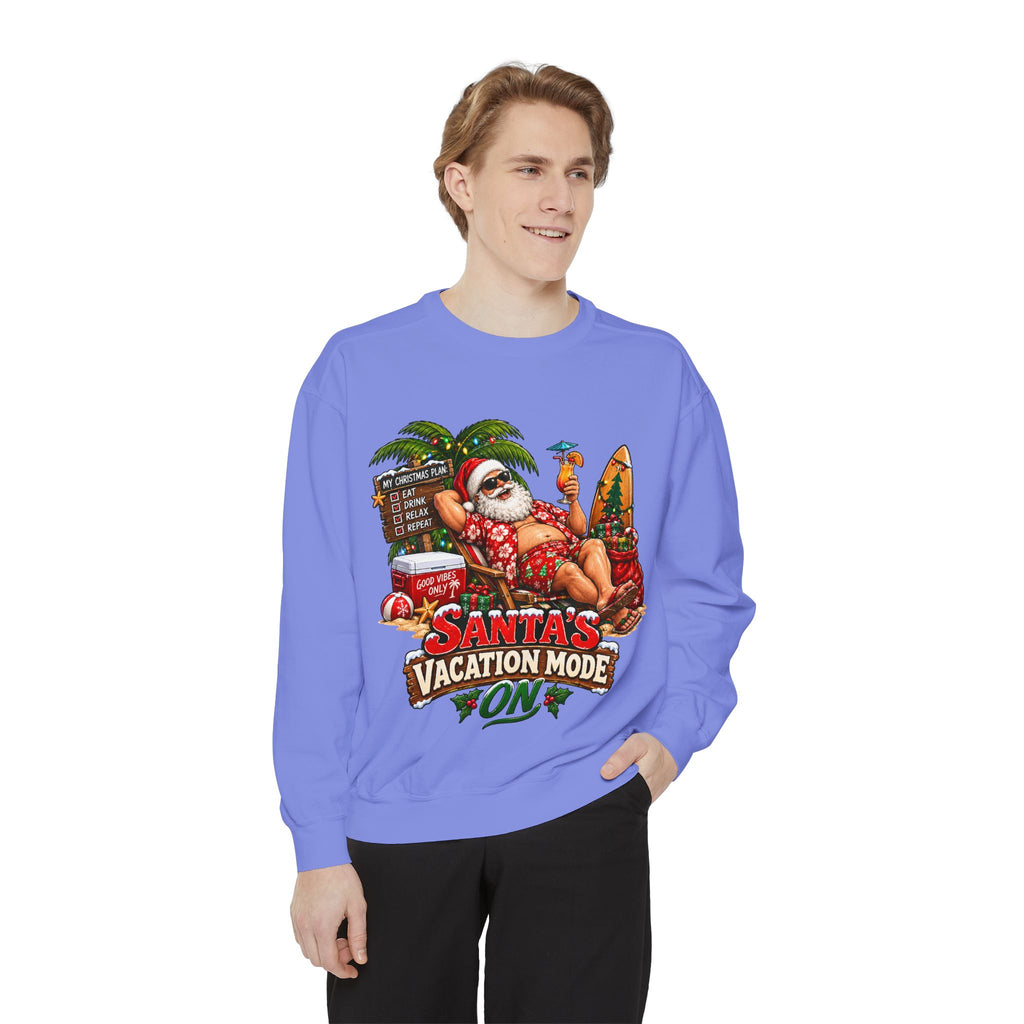 Santa’s Vacation Mode Christmas Sweatshirt