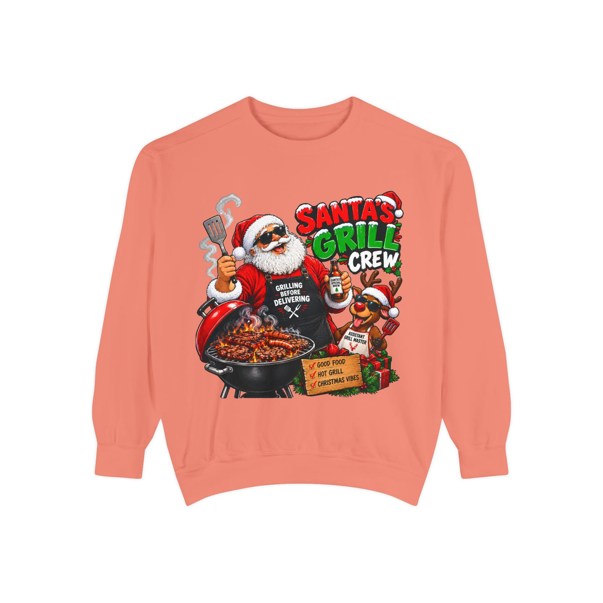 Unisex Garment-Dyed Sweatshirt