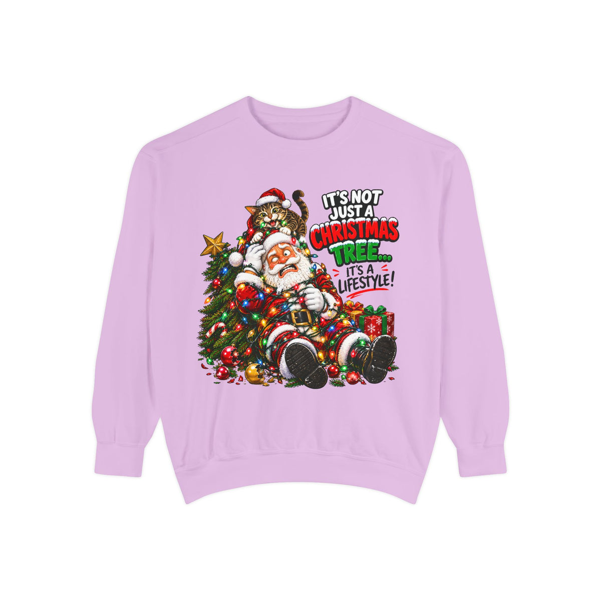It’s Not Just a Christmas Tree It’s a Lifestyle Christmas Sweatshirt