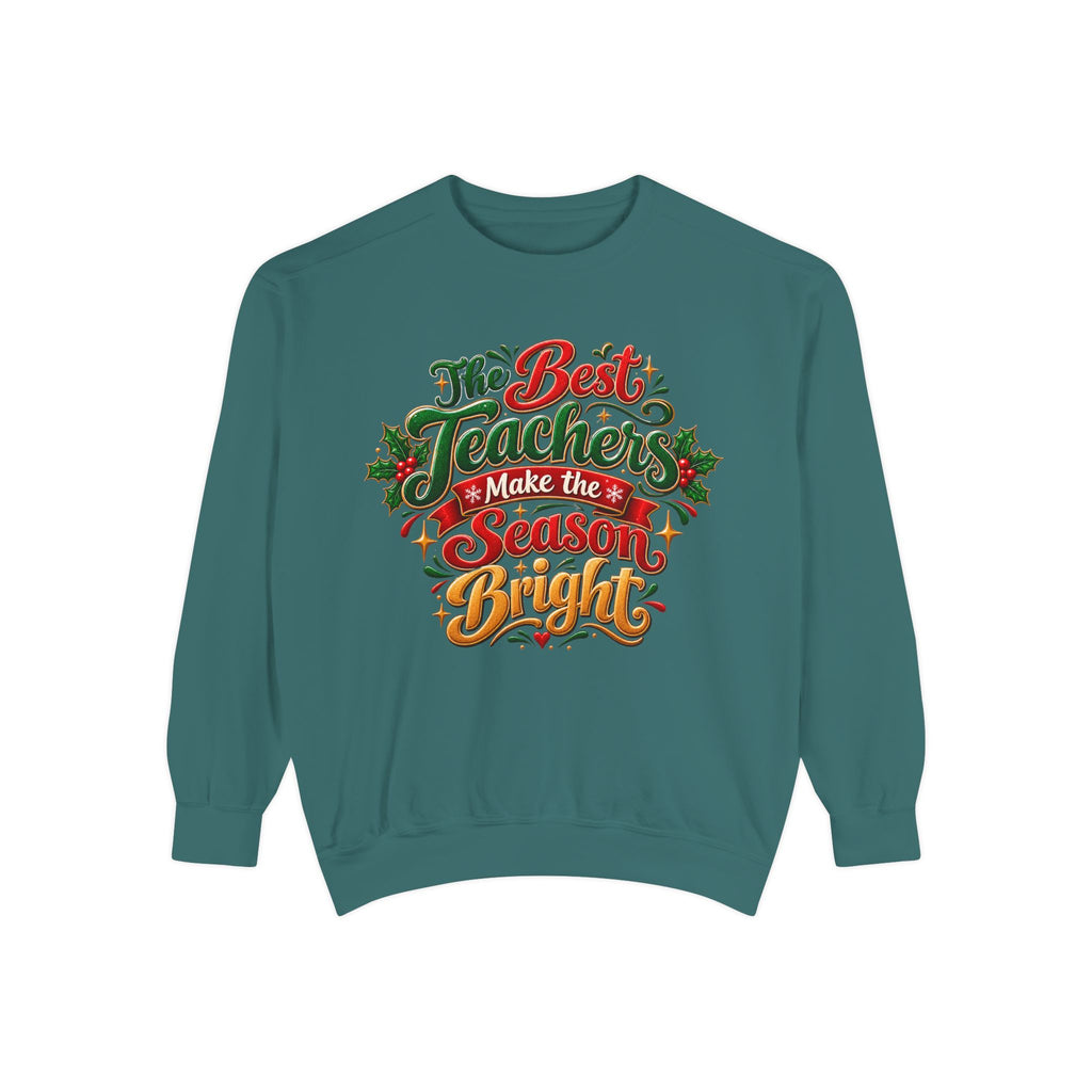 The Best Teachers Make the Season Bright Christmas Sweatshirt