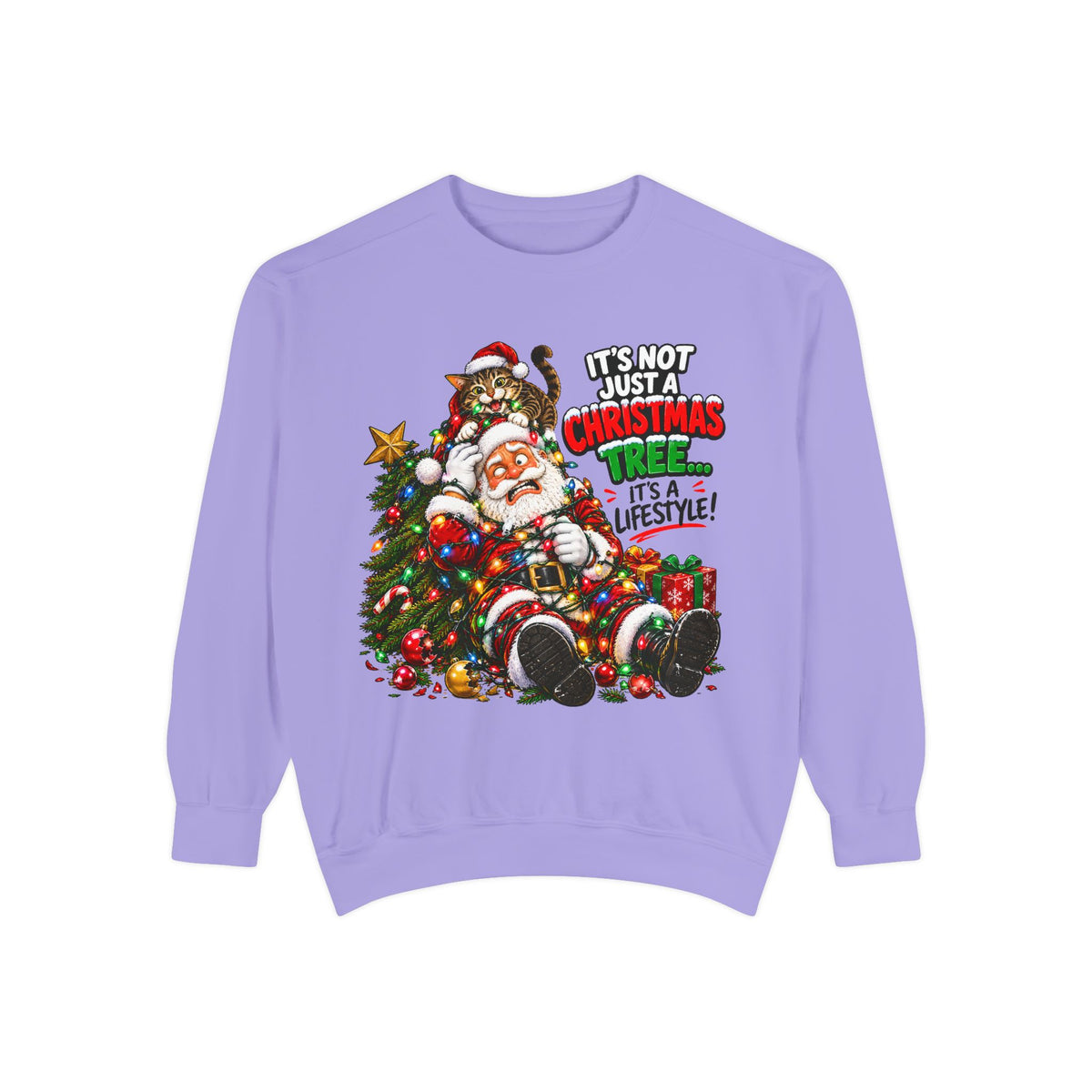 It’s Not Just a Christmas Tree It’s a Lifestyle Christmas Sweatshirt