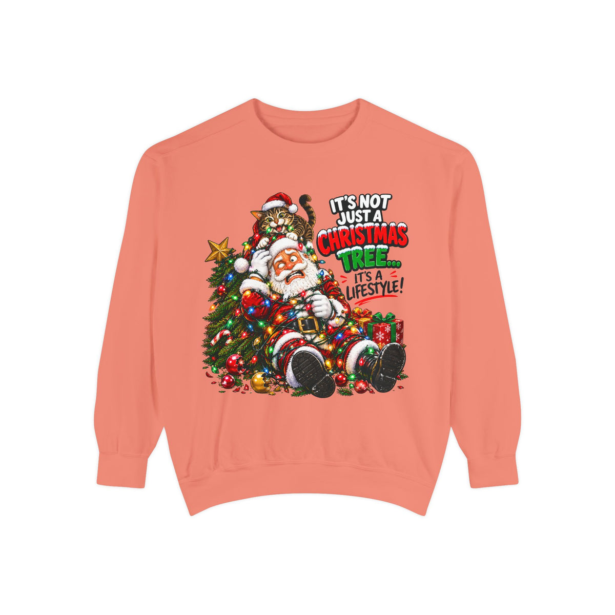 It’s Not Just a Christmas Tree It’s a Lifestyle Christmas Sweatshirt