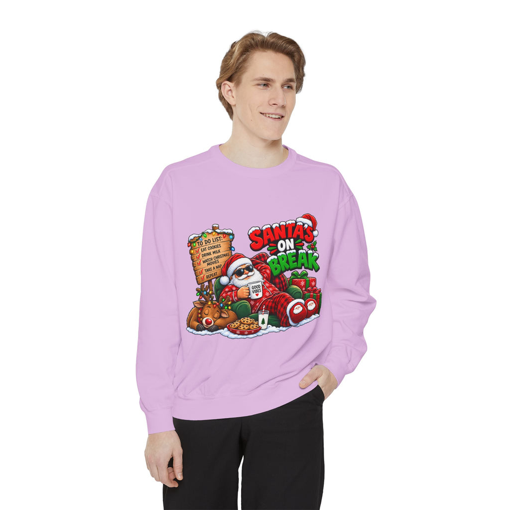 Santa’s Day Off Christmas Sweatshirt