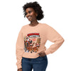 Christmas Shopping Santa Crewneck Sweatshirt