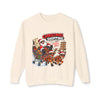 Christmas Shopping Santa Crewneck Sweatshirt