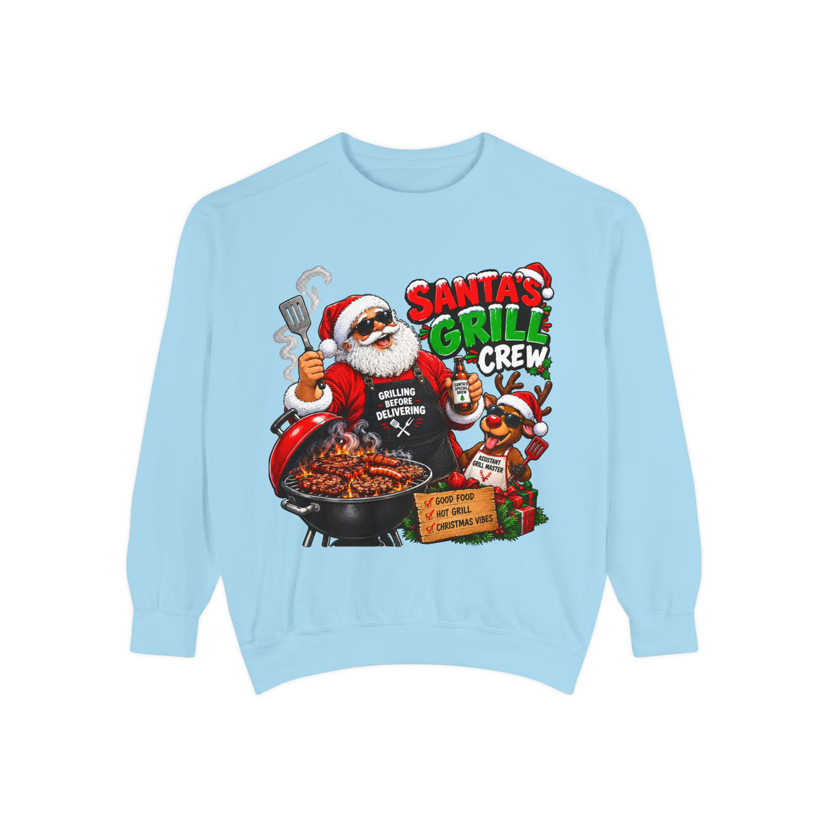 Unisex Garment-Dyed Sweatshirt