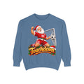 Christmas Santa Touchdown Football Sweatshirt