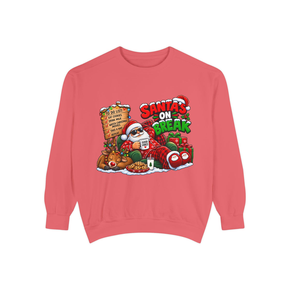 Santa’s Day Off Christmas Sweatshirt